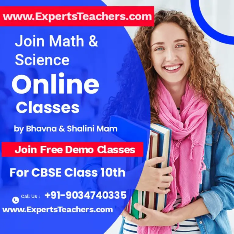 Online Maths Tuition for Class 10